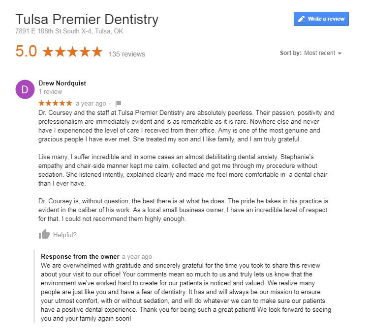 best dentist in tulsa